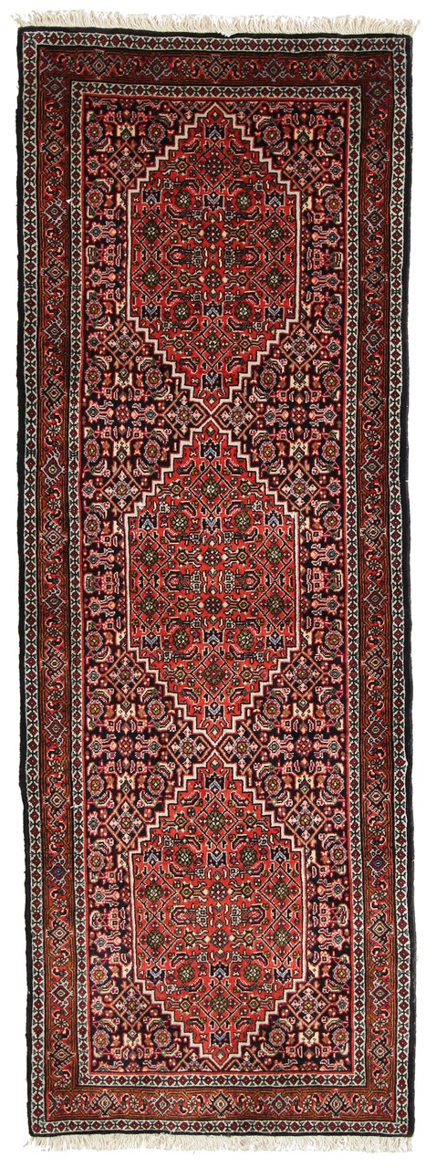 Tapis persan Bidjar Tekab 180x63 180x63, Tapis persan Noué à la main